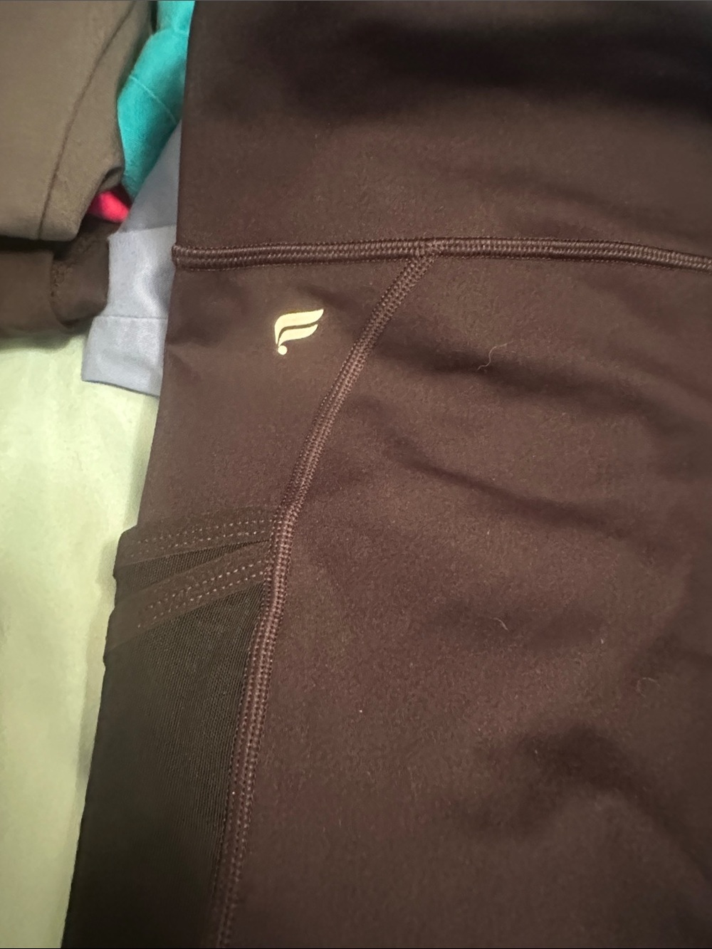 Fabletics Deep Black High-Rise Capri Leggings (4X) - Picture 3 of 3